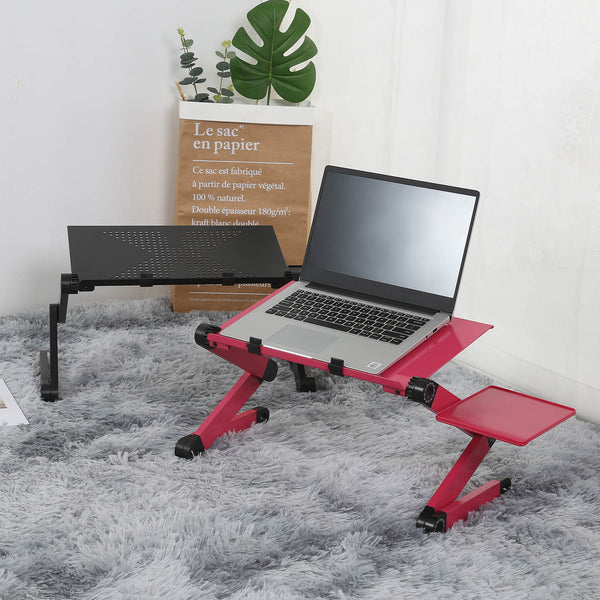 ﻿NewEZ Laptop Desk Stand - Pink - - Happee Shoppee