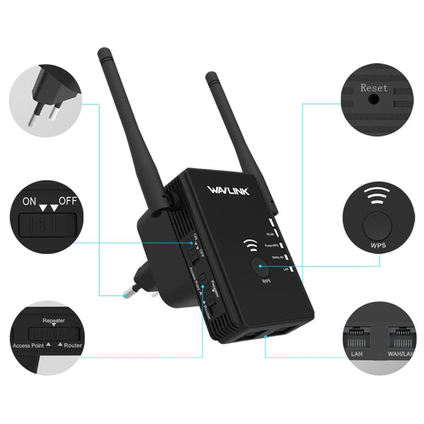 Wifi Repeater - EU Plug - - Happee Shoppee