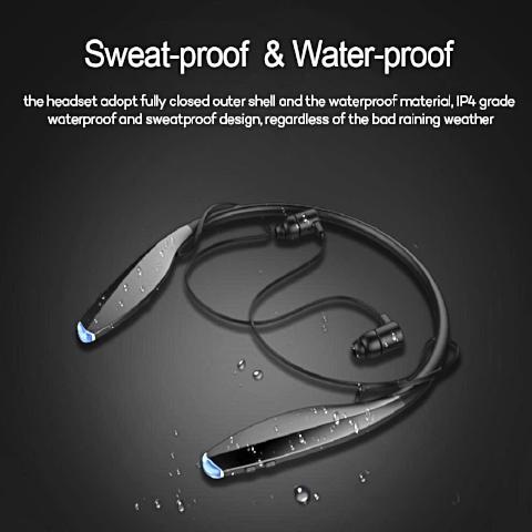 Wireless Sports Headphones - Gray - - Happee Shoppee