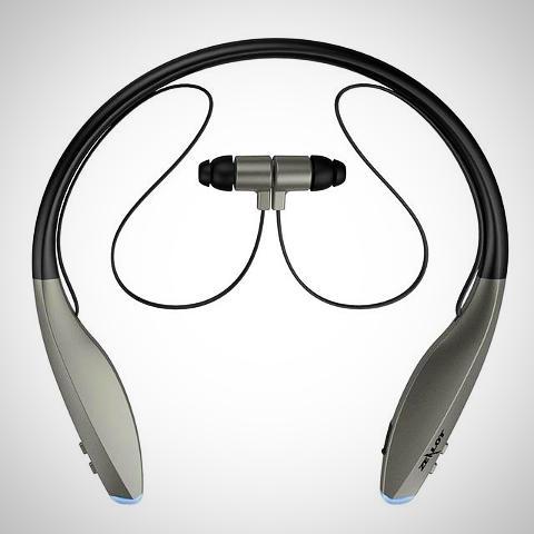 Wireless Sports Headphones - Gray - - Happee Shoppee