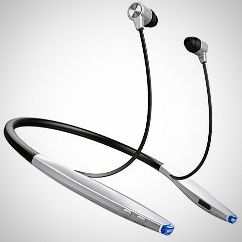 Wireless Sports Headphones - Silver - - Happee Shoppee