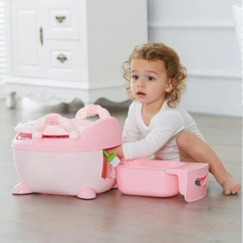 ﻿Happee Kids Toilet Seat - Cow Pink - - Happee Shoppee