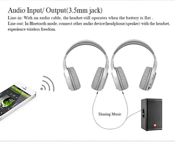 ﻿Bluedio HT Wireless Bluetooth Headphone - Black - - Happee Shoppee