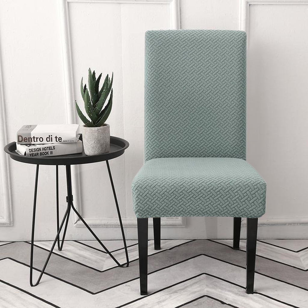 Green store chair covers