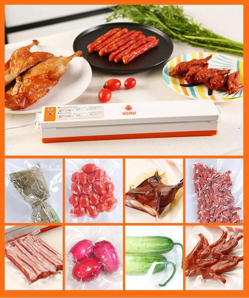 ﻿LiTE Food Vacuum Sealer - Orange - - Happee Shoppee