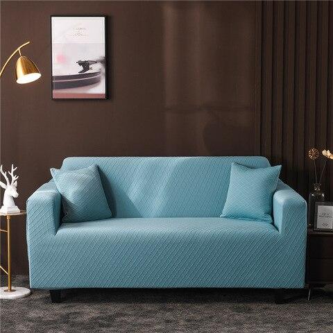 ﻿GoodFIT Sofa Cover - Single Seater - Light Blue - Happee Shoppee