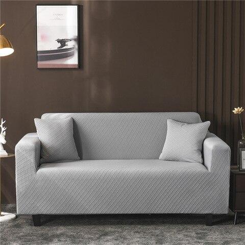 ﻿GoodFIT Sofa Cover - Single Seater - Light Grey - Happee Shoppee