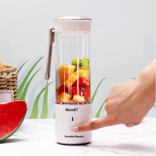 Mixer top smoothie maker