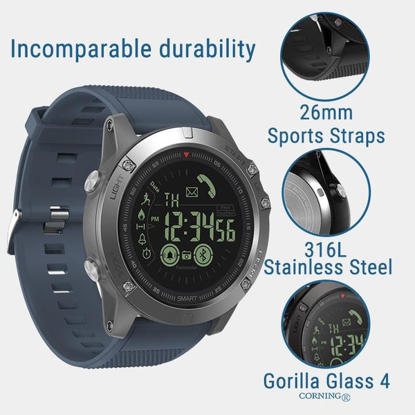 ﻿VIBE 3 Bluetooth Sports Smart Watch - Burgundy - - Happee Shoppee