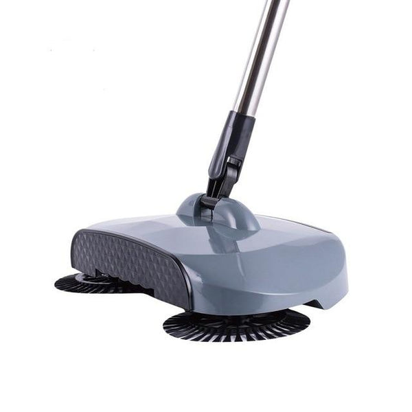 ﻿SPIN Home Sweeper Broom - Light Grey - - Happee Shoppee