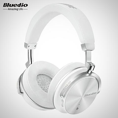 ﻿Bluedio T4S Wireless Bluetooth Headphone - White - - Happee Shoppee